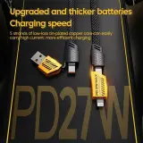 Câble de charge multifonction en nylon tressé durable 4 en 1 à double tête – شاحن سريع ومتين متعدد المنافذ