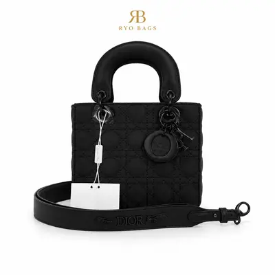 Sac Lady Dior Noir Mat