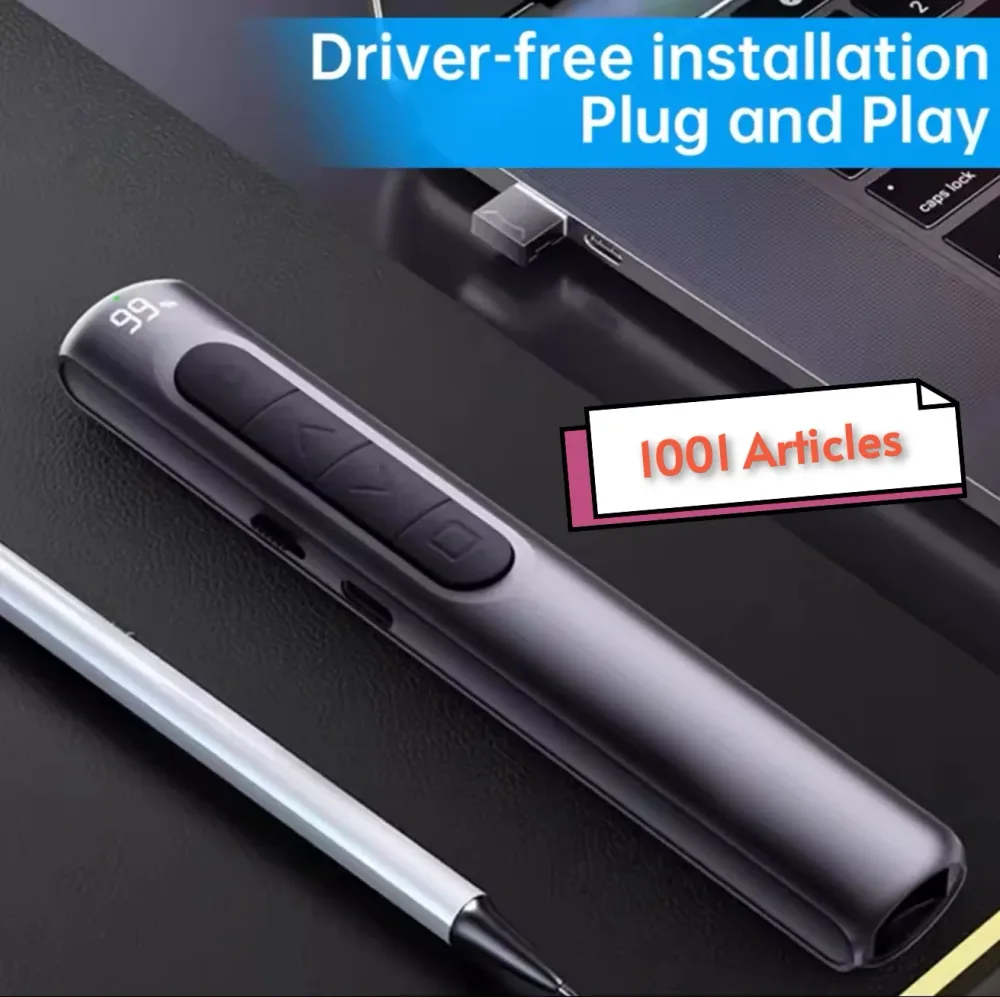Stylo PowerPoint - Pointeur Laser Premium