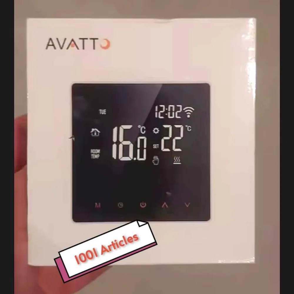 Thermostat intelligent Connecté Wifi - AVATTO Tuya Smart