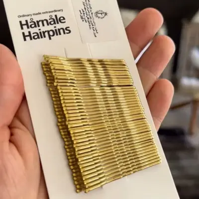Épingles à Cheveux Dorées – Hårnåle Hairpins