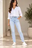 Jean Femme Diesel Matic – Bleu Clair Délavé – Slim Tapered – W26 L32