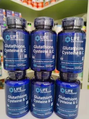 Glutathione, Cysteine & C - حبوب النظارة