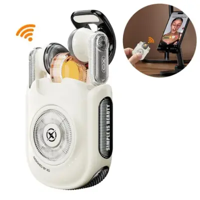 XO G39 TWS – Écouteurs Bluetooth 5.4 avec Boîtier Télécommande, Gaming Mode & IPX5