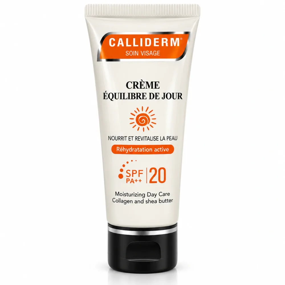CALLIDERM Crème de Jour SPF20 et Crème de Nuit à l’Argan 60 ml