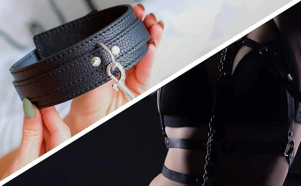 Collier Valeria avec Laisse