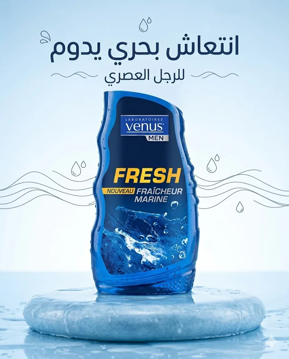 Venus men جال دوش 250ml