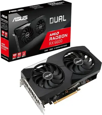 RX 6600 ASUS DUAL (SANS BOITE )