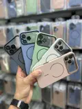 Coque iPhone MagSafe Silicone + Protection Lentille