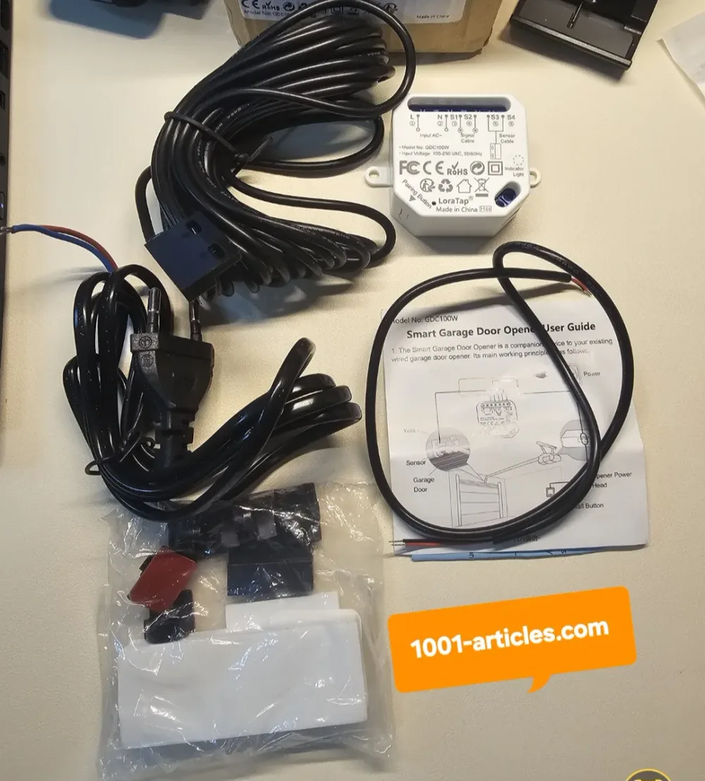 Module contrôleur LoraTap, ouvre porte de garage intelligent, Wifi, Tuya Smart.