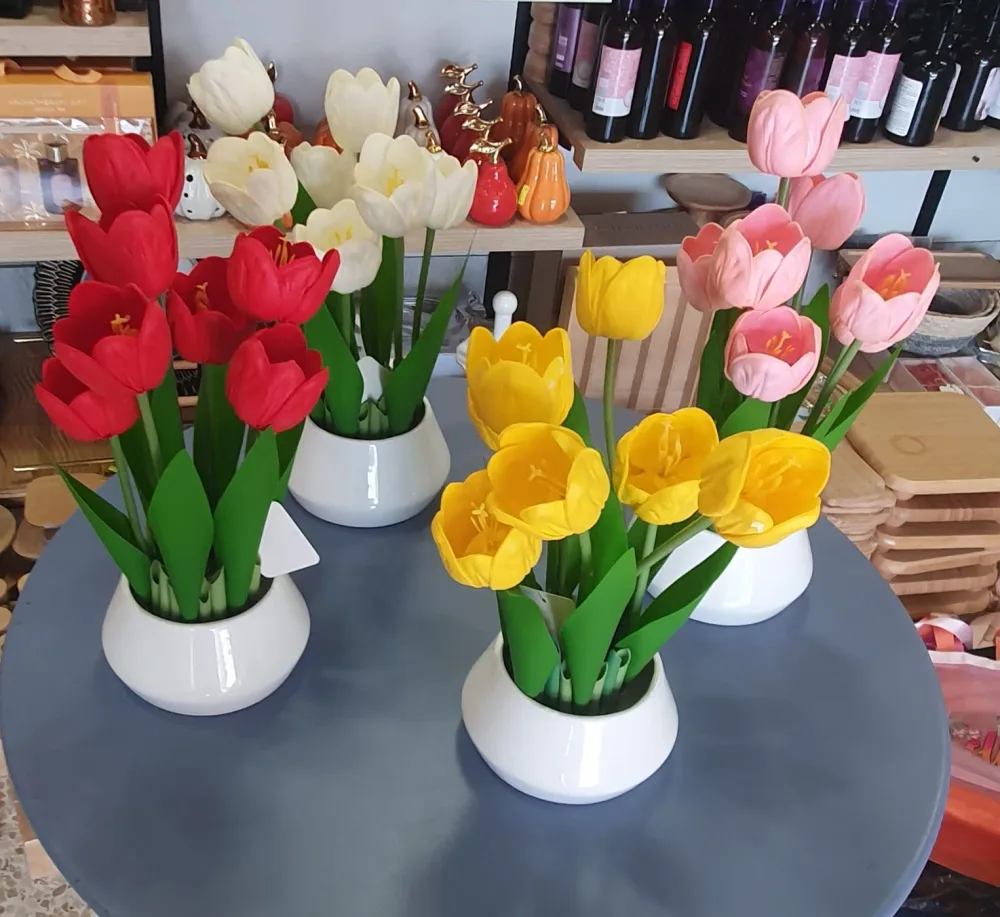 Composition floral tulipe