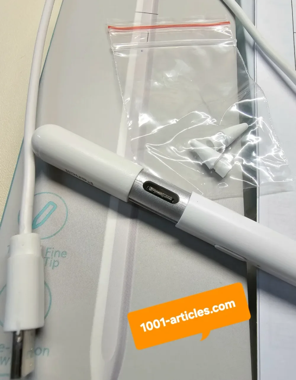 Stylet M4 pour IPad 2026 - Type C - Palm Rejection - 02 Embouts