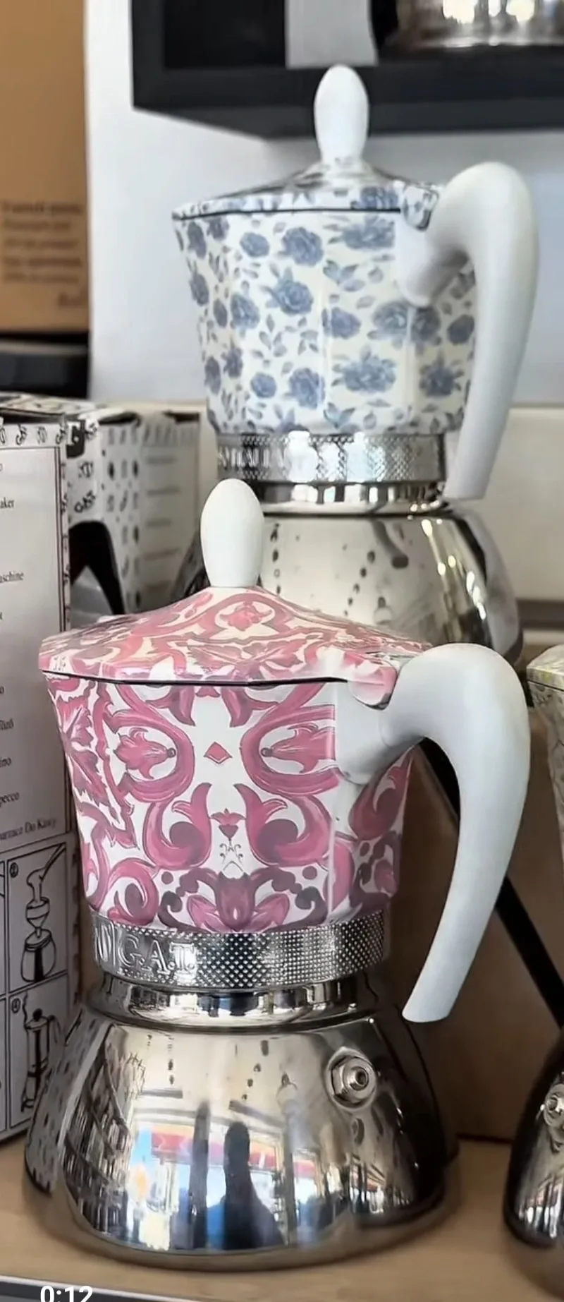 Caffetiere mosaique italy