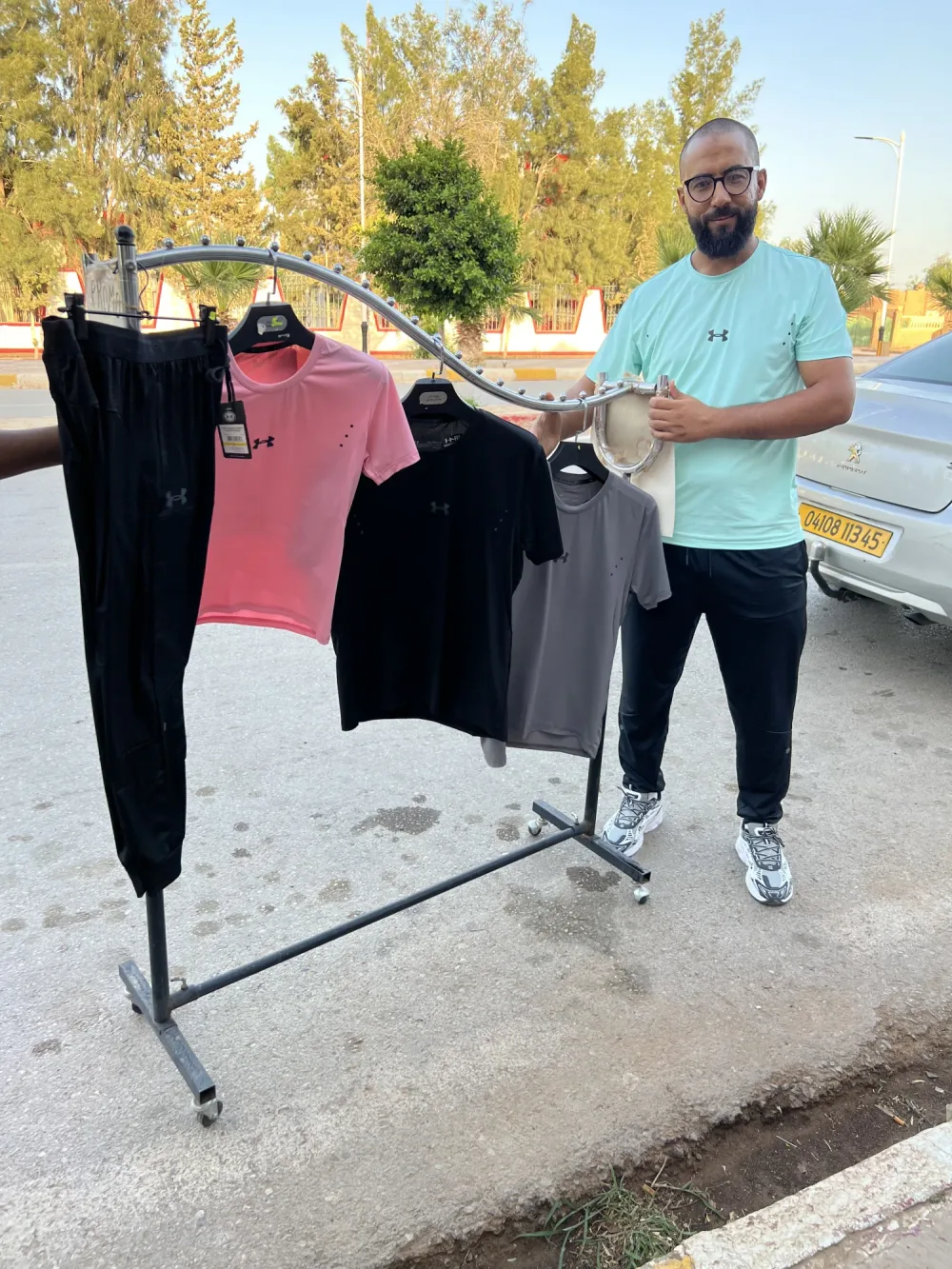 Ensemble under armour roze