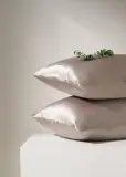 silk pillow case