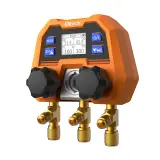 Elitech DMG-4B Digital Manifold Gauge Set avec App Control pour HVAC Systems