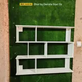 Large Modern Geometric Wall Shelf CNC File