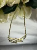 سلسة عقود الفراشة / BOW necklace 🦋