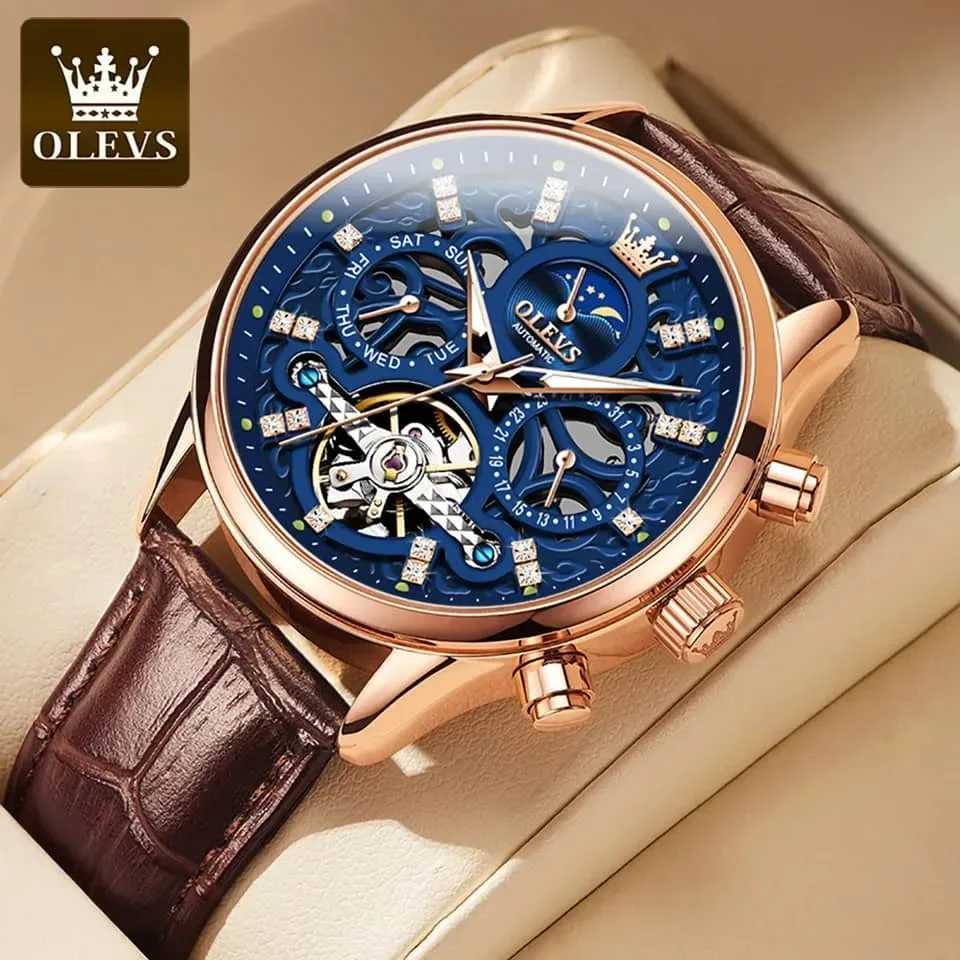 ✅Nouvelle montre mouvment OLEVS Original water ressiste 30 Metre