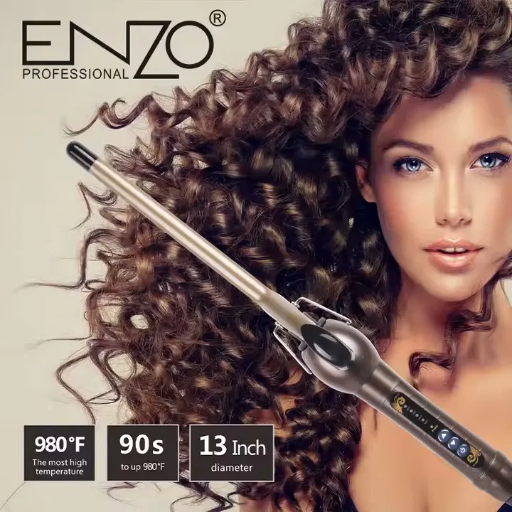 مكواة تجعيد الشعر الإحترافية من ENZO