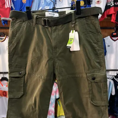 Pant a court JJ vert