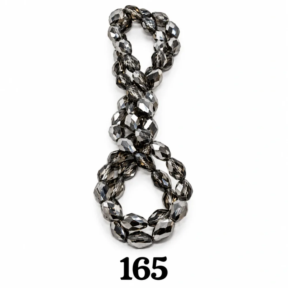 Cristal Goute 8*11 Qty:10 fil