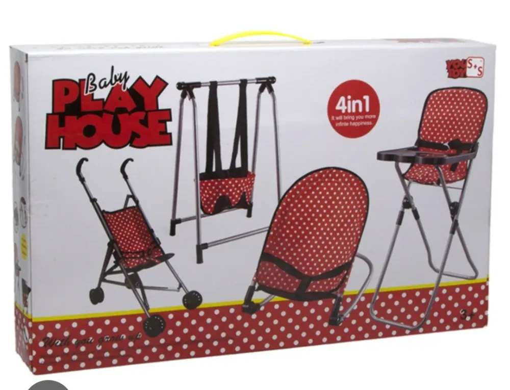 Baby play house 4in1