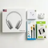 Pack p9 pro max + airpod 4 + power bank +cable 4in1