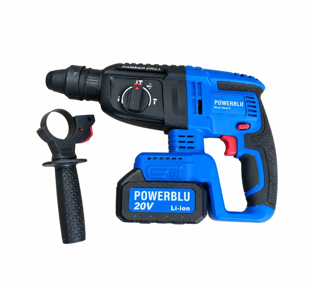 Marteau Perforateur sans fil 1 batterie 20V POWERBLU YAE6013