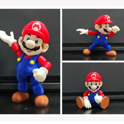 Figurine articulée Mario