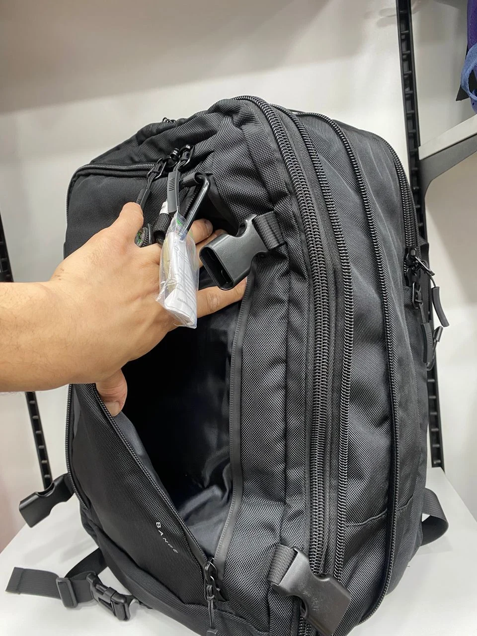 Sac à dos BANGE extensible 35L imperméable antivol
