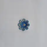 Fleur avec strass