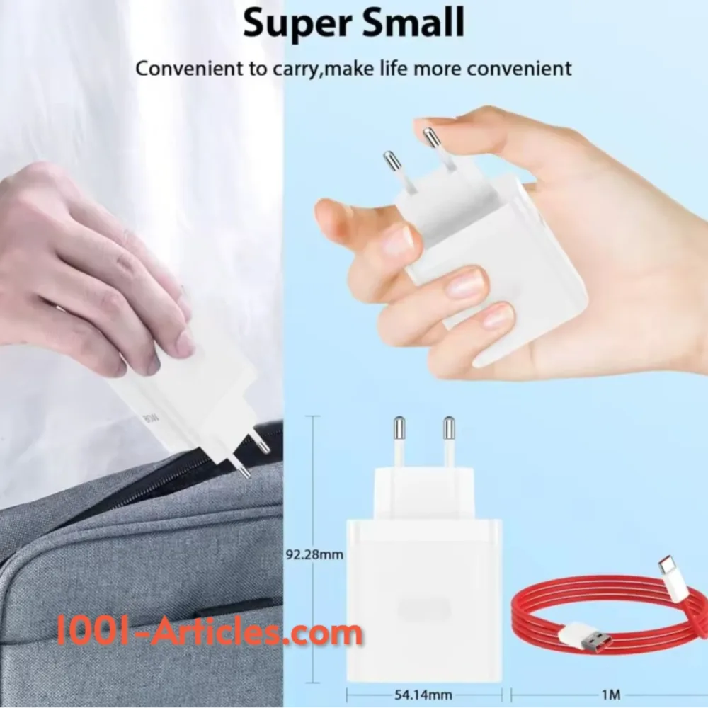 Chargeur Original Type C - Super VOOC 80W - OnePlus