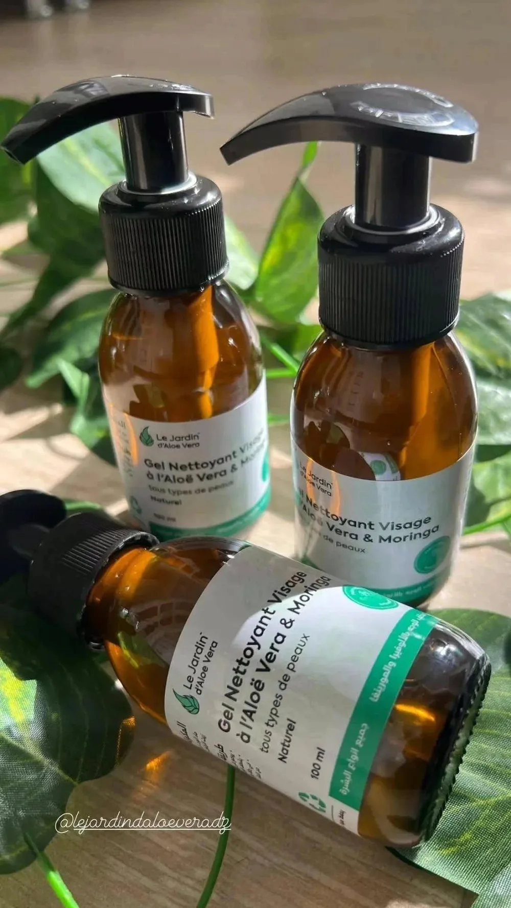 Gel nettoyant et démaquillant
