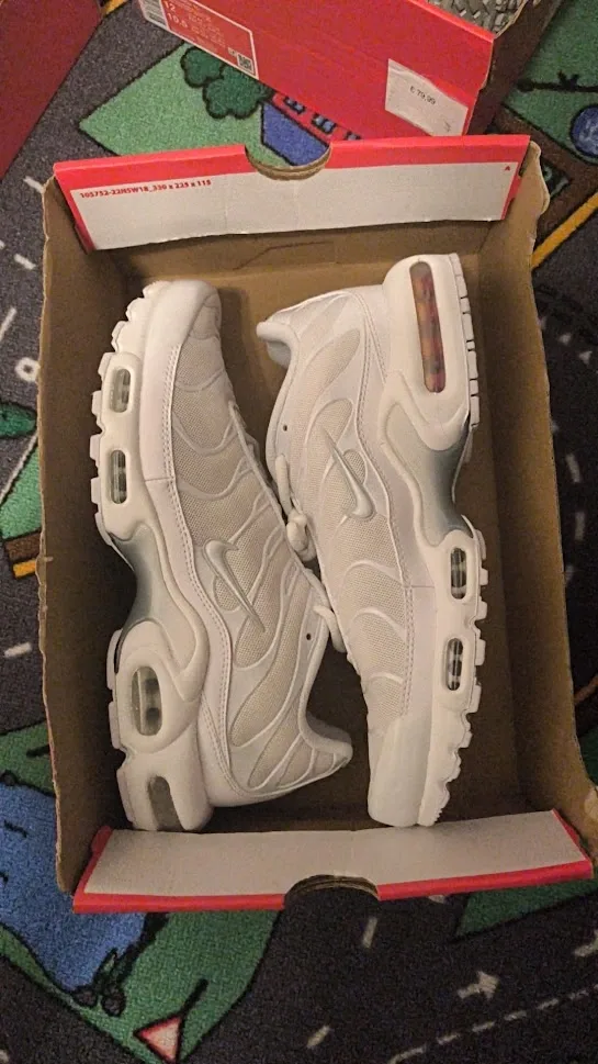 WMNS Air Max Plus White/White