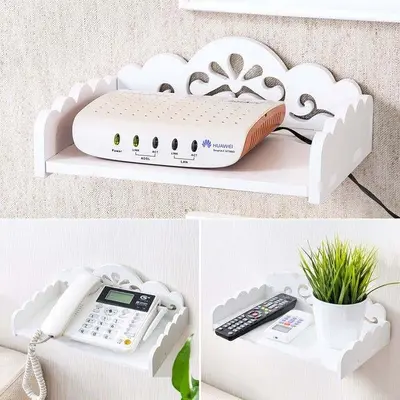 Decorative WiFi Router Wall Shelf CNC File