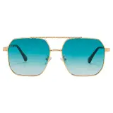 lunettes jackjad coleur vertbleu