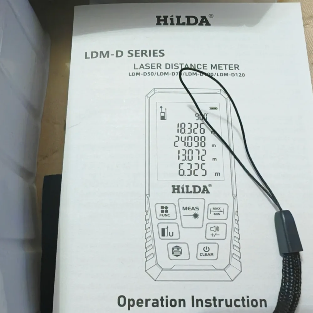 Télémètre Laser numérique professionnel - 100m - HILDA