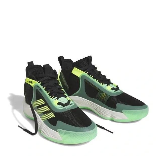 Chaussure basketball Adidas Adizero Select Noir/Vert