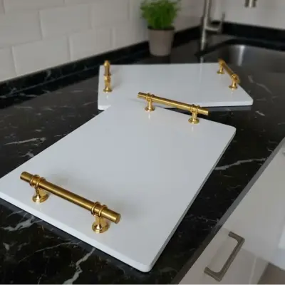 صينية التقديم الفاخرة "Royal Gold"