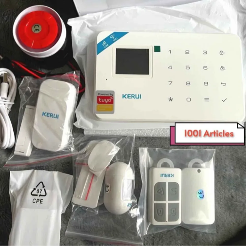Alarme KERUI W 184 wifi et GSM, Tuya Smart