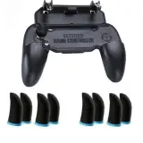 Pack Gamer Mobile W11+ – Manette Mécanique + 4 Gants Gaming