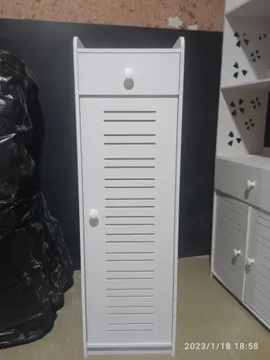 Tall Bathroom Storage Tower CNC File