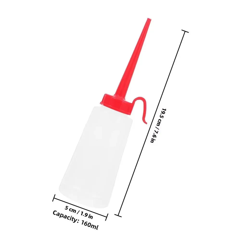 Burette D’huile Plastique Rouge