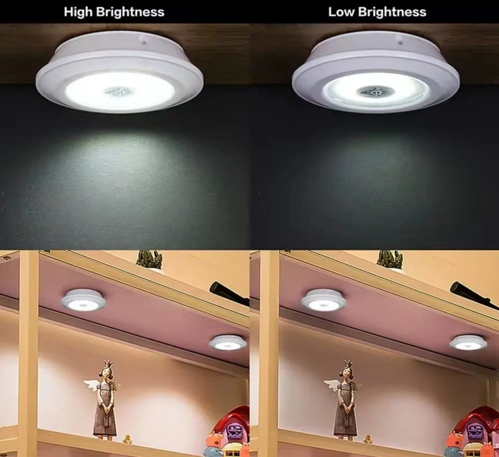 3 lampes avec télécommande