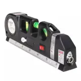 Niveau Laser 4en1 Fixit Level pro 3 Outil de musure Polyvalent Ruban De 8 Pieds