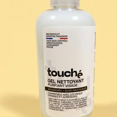 جال منظف و منقي للوجه بالنياسيناميد وحمض الساليسيليك | Touché Gel Nettoyant Purifiant Visage