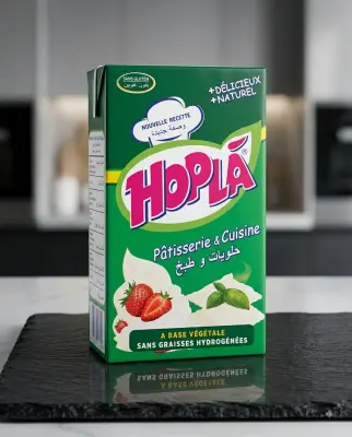 HOPLÁ كريمة سائلة بدون غلوتين 1ل