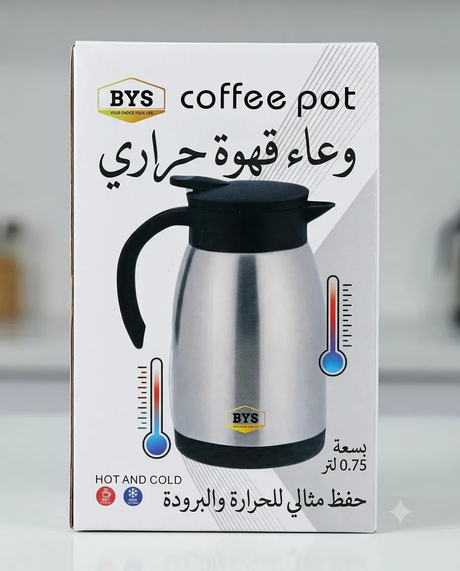 BYS حافظة حرارية 0.75ل
