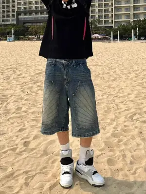 Streetwear Jorts Baggy